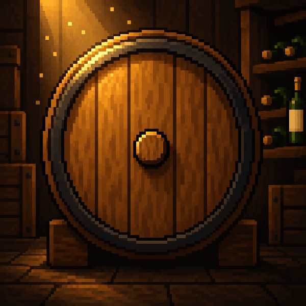 The end of a cask